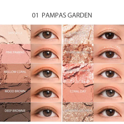Bảng Phấn Mắt Rom&nd Better Than Palette 10 Ô - Ảnh 10