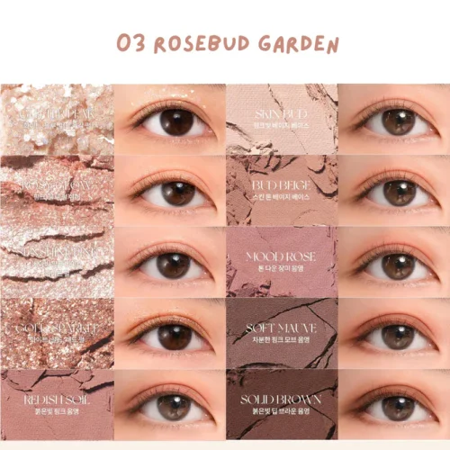 Bảng Phấn Mắt Rom&nd Better Than Palette 10 Ô - Ảnh 8