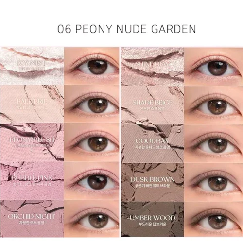 Bảng Phấn Mắt Rom&nd Better Than Palette 10 Ô - Ảnh 5