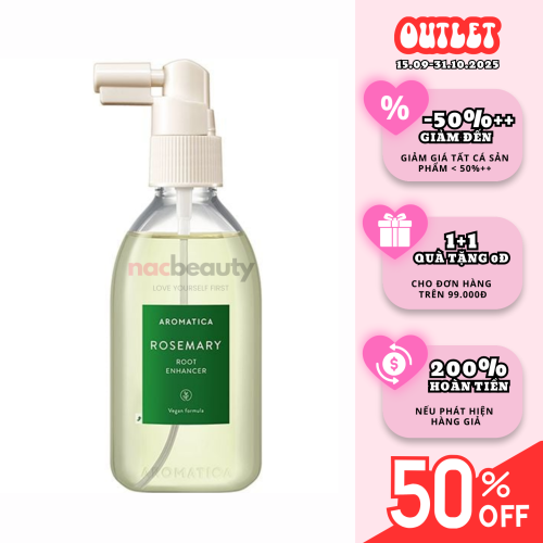 Xịt Dưỡng Chân Tóc Aromatica Chiết Xuất Hương Thảo Rosemary Root Enhancer 100ml