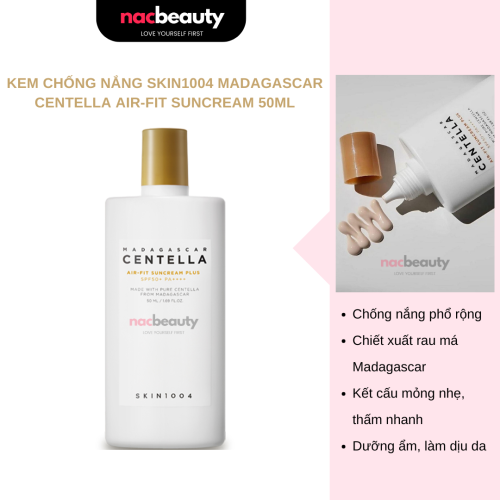 Kem Chống Nắng Skin1004 Madagascar Centella Air-fit Suncream 50ml