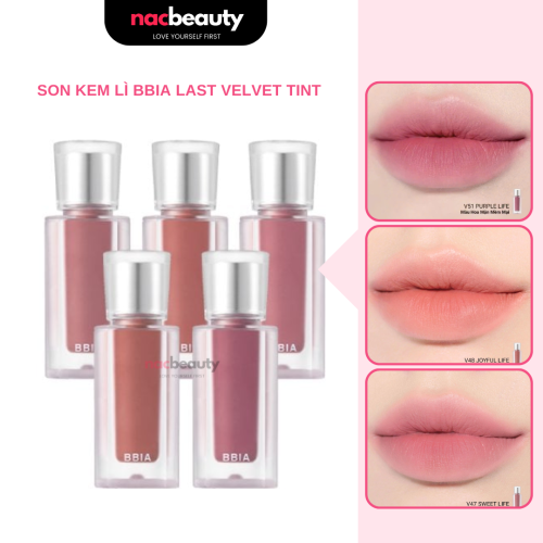 Son Kem Lì Thuần Chay BBIA Last Velvet Tint 5g