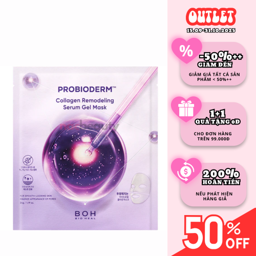 Mặt Nạ BIOHEAL BOH Collagen Dưỡng Ẩm Làm Săn Chắc Da 34g