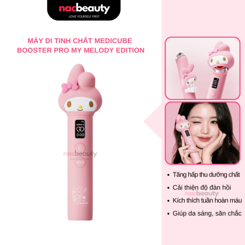 Máy Di Tinh Chất Medicube Booster Pro My Melody Edition (Phiên Bản Giới Hạn)