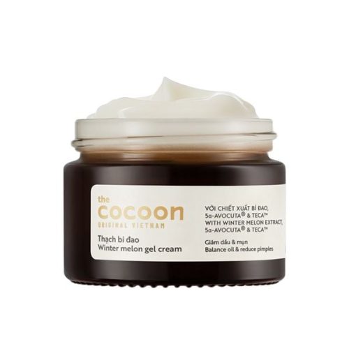 Kem Dưỡng Ẩm Cocoon Hỗ Trợ Ngừa Mụn Dạng Thạch Từ Bí Đao Winter Melon Gel Cream 30ml - 100ml - Ảnh 5