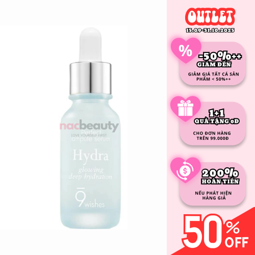 Tinh Chất 9wishes Hydra Ampoule Serum 30ml