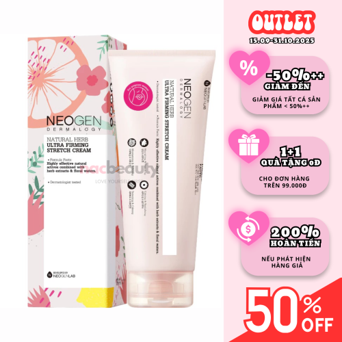 Kem Dưỡng Giảm Rạn Da, Mờ Sẹo, Săn Chắc Da Neogen Dermalogy Natural Herb Ultra Firming Stretch Cream 200ml