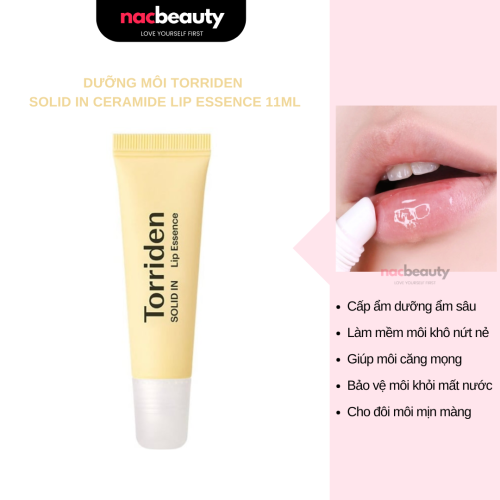 Son Dưỡng Môi Torriden Căng Mọng, Cấp Ẩm Solid-In Lip Essence 11ml