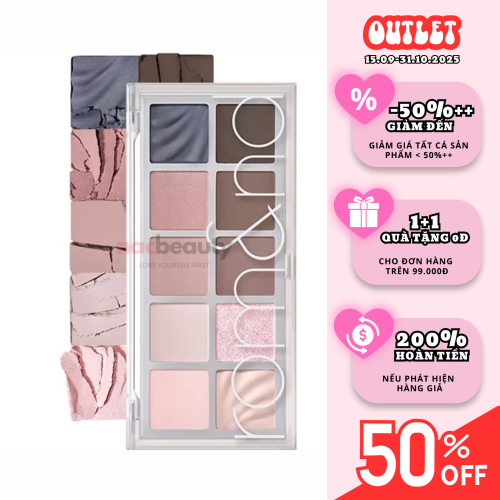 Bảng Phấn Mắt Rom&nd Better Than Palette 10 Ô