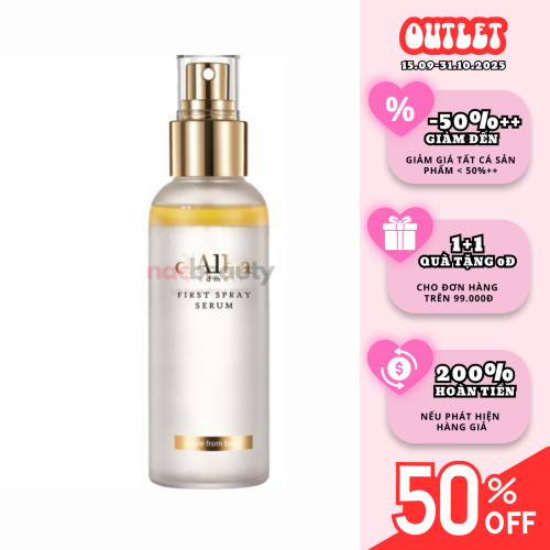 Xịt Khoáng Tinh Chất d'Alba Dưỡng ẩm, Căng Bóng Da White Truffle First Spray Serum 100ml dalba