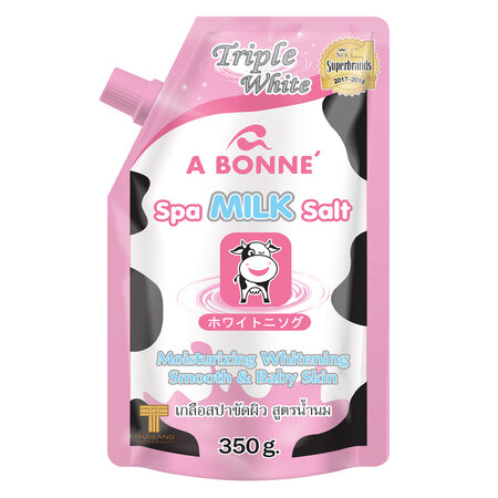 Muối Tắm A Bonne Sữa Bò Làm Sáng & Mềm Mịn Da 350g Spa Milk Salt
