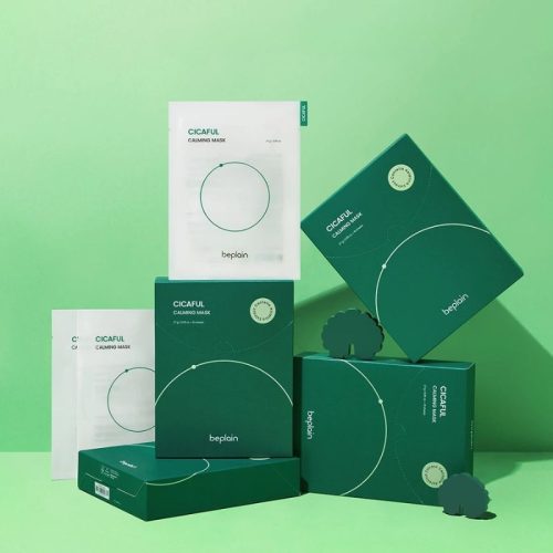 Mặt Nạ Beplain Phục Hồi Dưỡng Da Cấp Ẩm Cicaful Calming Mask 27G - Ảnh 3