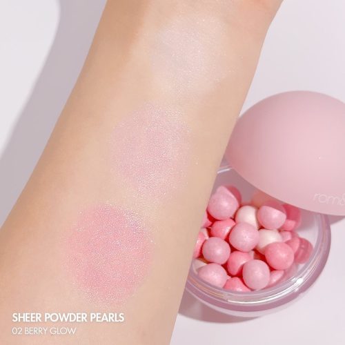 Alternative view of Phấn Bột Nhũ Sáng Highlight Rom&nd Sheer Powder Pearls 15g