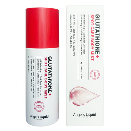 Xịt Hỗ Trợ Giảm Mụn Lưng Angel's Liquid Glutathione+ Spot Care Body Mist 150ml