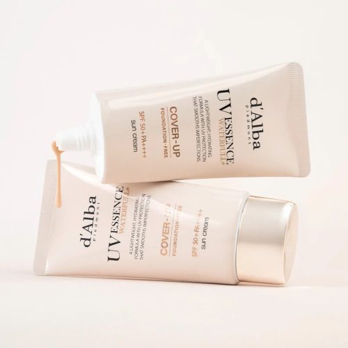 Alternative view of Kem Chống Nắng Nâng Tông Da d'Alba Waterfull UV Essene Cover-Up Sun Cream Beige SPF50+ PA++++ 50ml