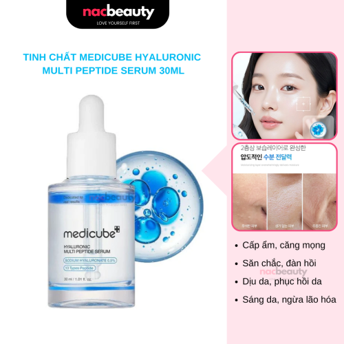 Tinh Chất Cấp Ẩm Medicube Hyaluronic Multi Peptide Serum 30ml