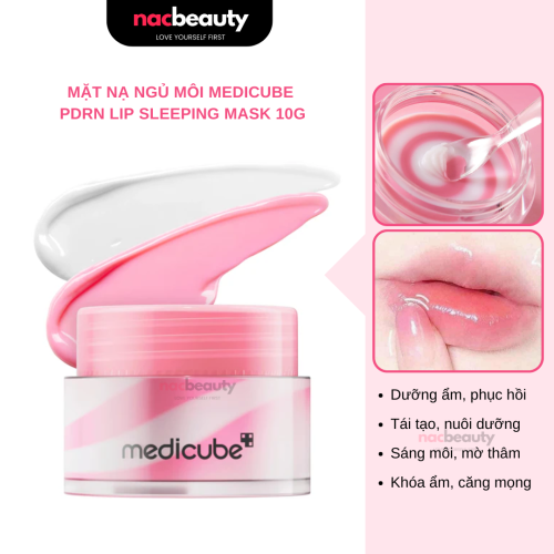 Mặt Nạ Ngủ Môi Medicube PDRN Lip Sleeping Mask 10g